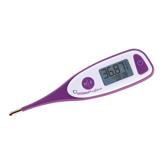 cyclotest mySense Manual