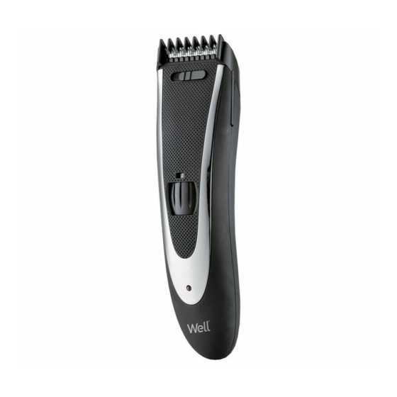 Well CLIPP-HAIR-SWAGGER-WL Instruction Manual