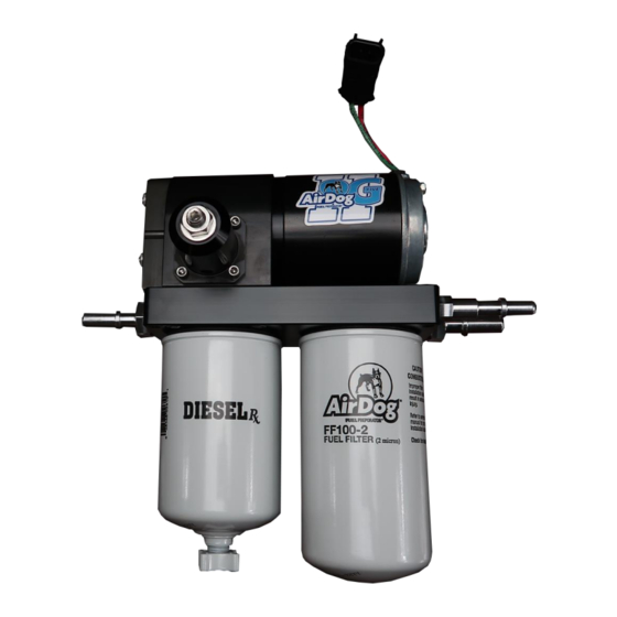 PureFlow AirDog AirDog II-5G Installation Manual