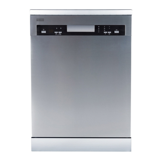 Franke FCDW60FS Instruction And Installation Manual