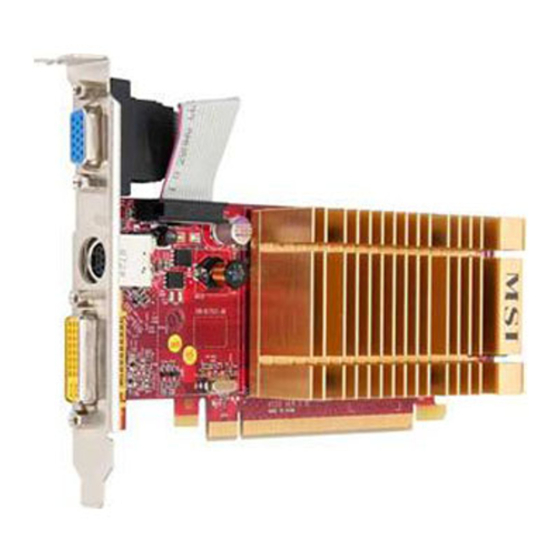 MSI RX2400PRO-TD256EH Quick User Manual