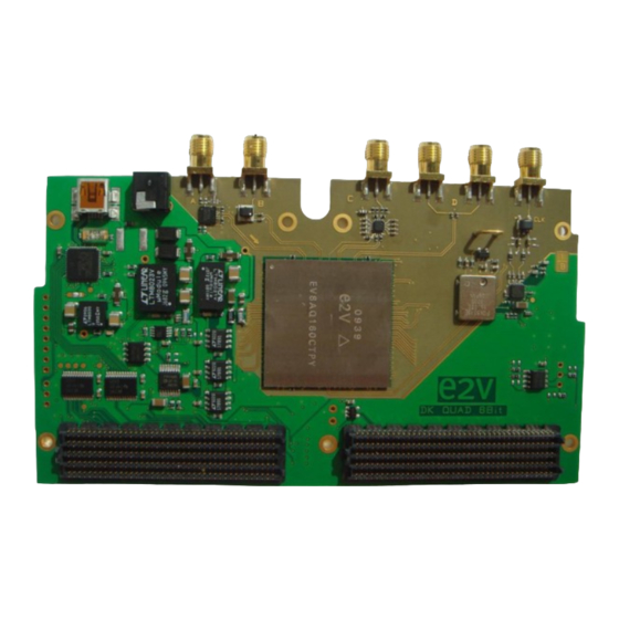 e2v EV8AQ160 Manual