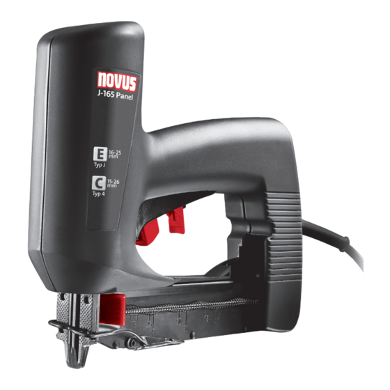 Novus J-165 Panel Manual