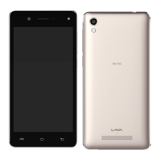 Lava iris 702 User Manual