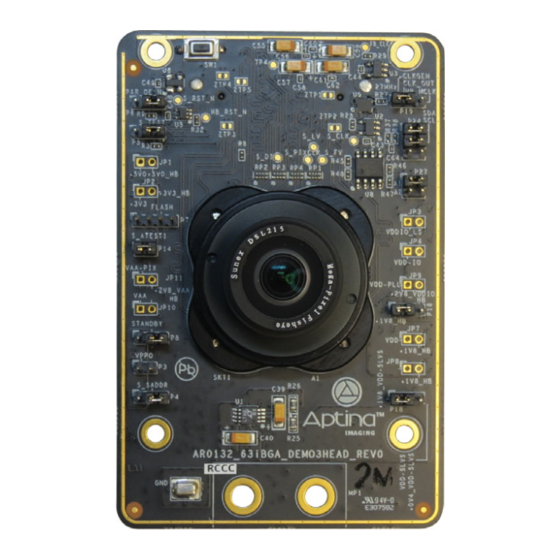 ON Semiconductor AR0132AT6R00XPEAH3-S215-GEVB User Manual