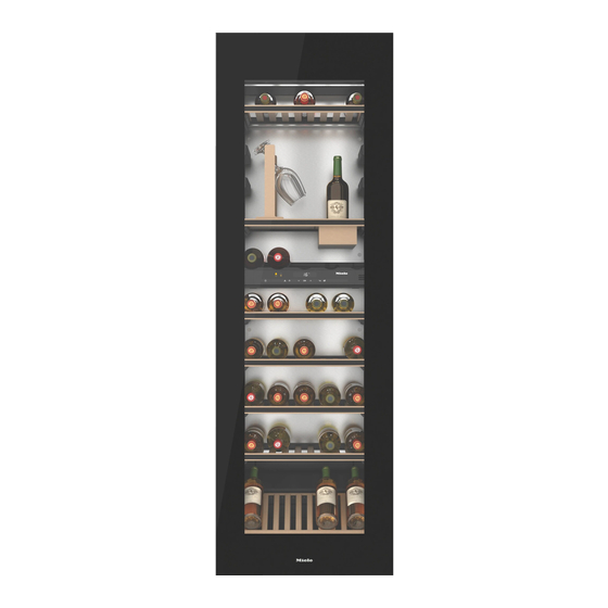 Miele KWT 6722 i S Operating And Installation Instructions