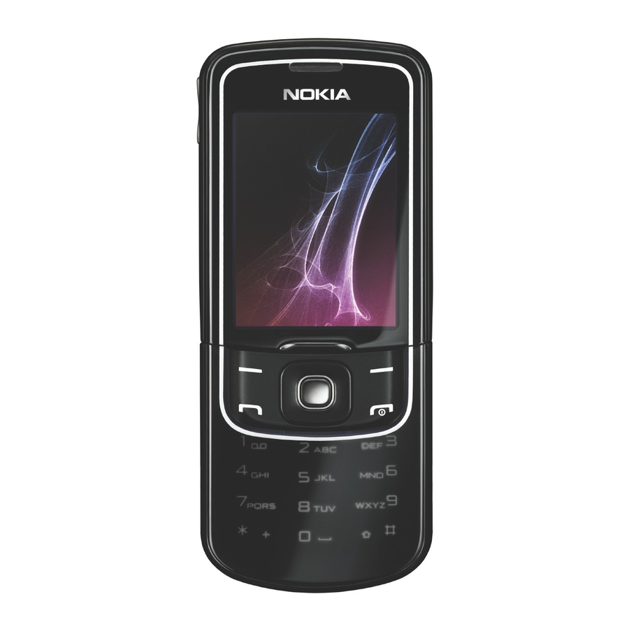 Nokia 8600 User Manual