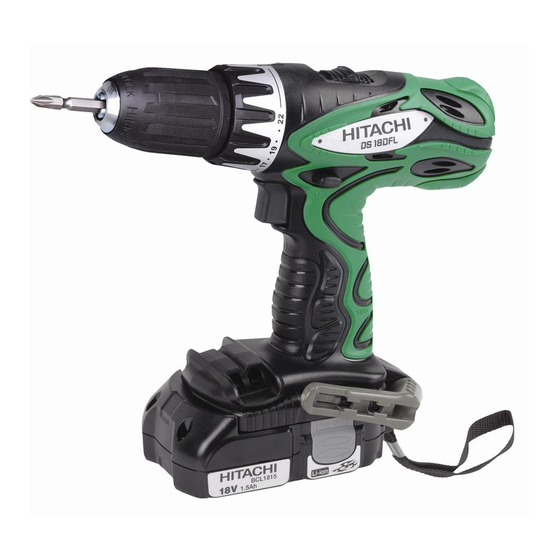 Hitachi DS18DFL Parts List