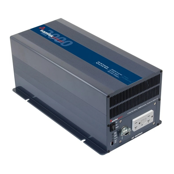 Samlexpower SA-2000K-112 User Manual