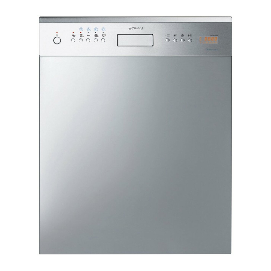 Smeg DWAUP364X Quick Start Manual