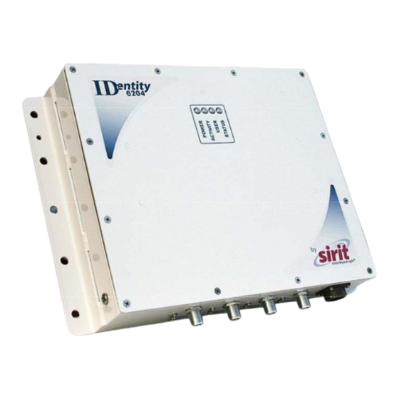 Sirit IDentity 6204 User Manual