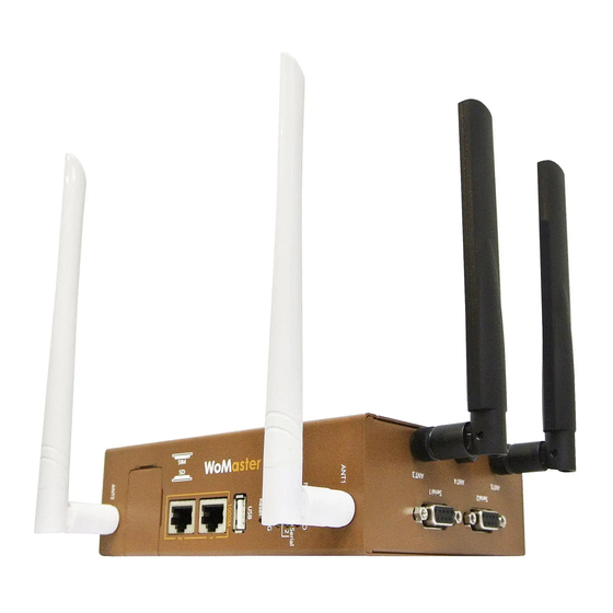 WoMaster WR312G C Series User Manual