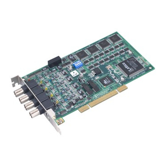 Advantech PCI-1714U Startup Manual