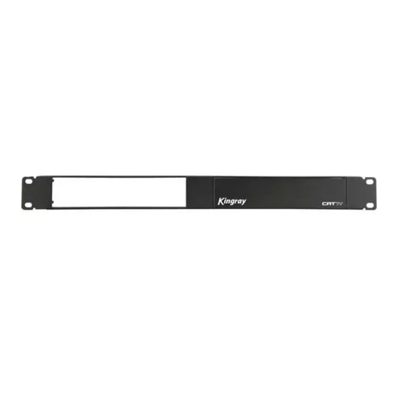 Kingray CAT01 Installation Manual