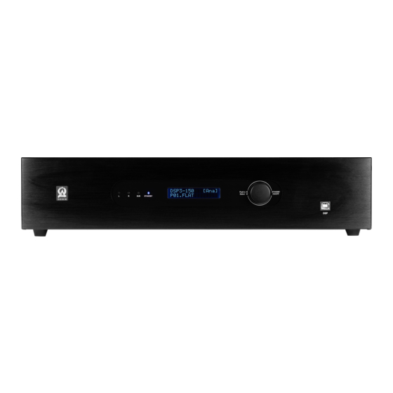 Origin Acoustics DSP3-150 Installation Manual