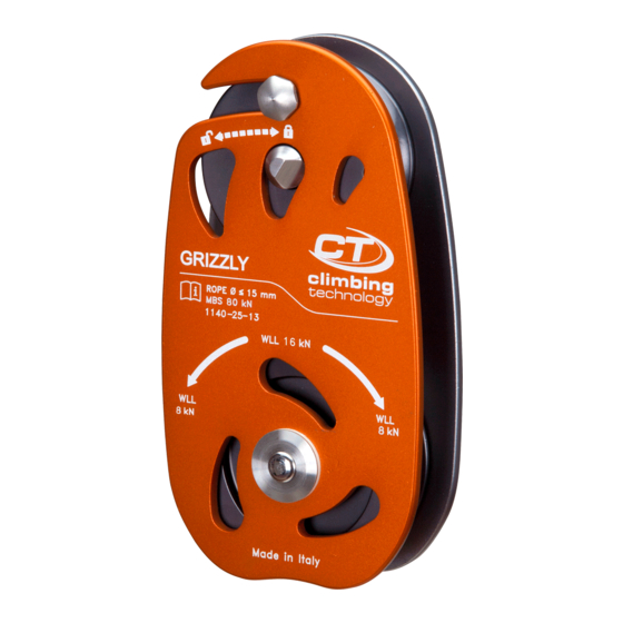 Climbing Technology GRIZZLY Manual