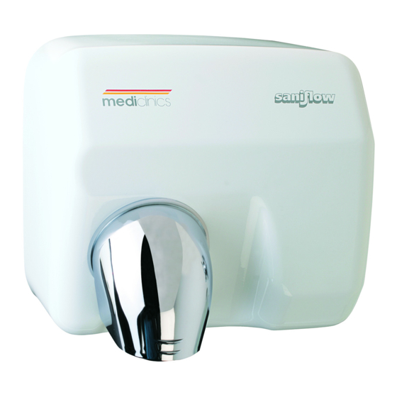 Mediclinics Saniflow E05A Manual