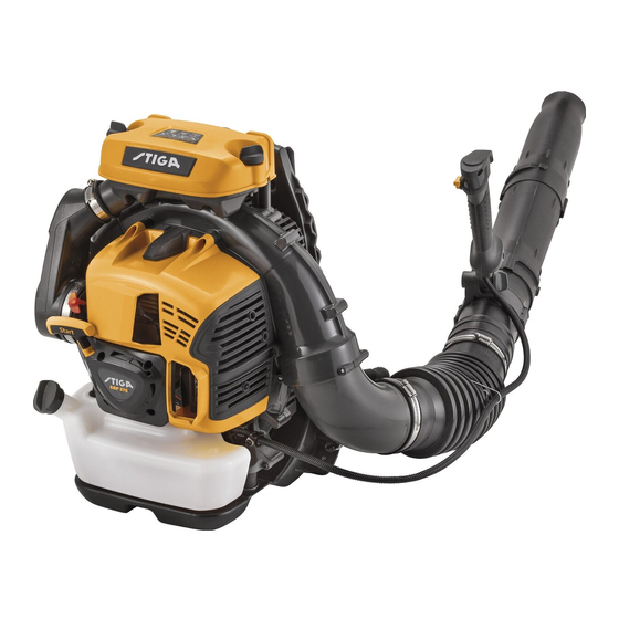 Stiga BP 375 Operator's Manual