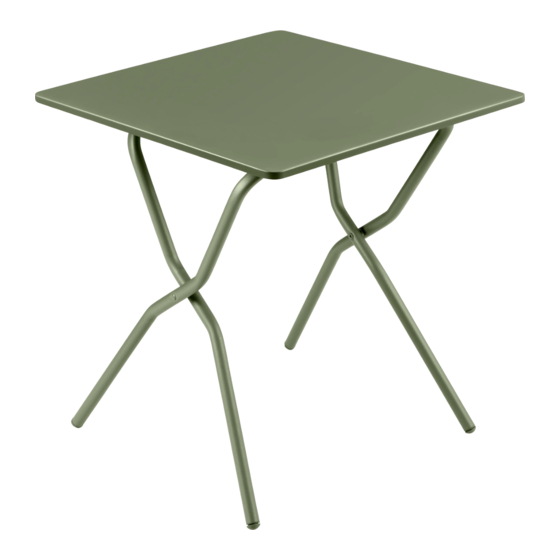 Lafuma BALCONY II LFM5168 Quick Start Manual