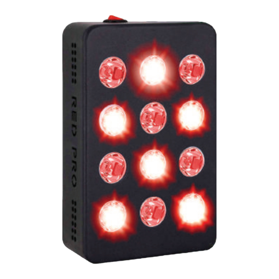 UltraLux RED PRO Instruction Manual