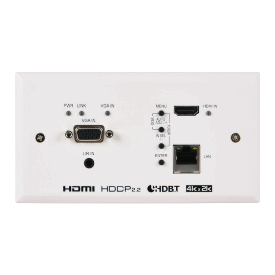 geratech EGE-UHD-HDB-2538 Manuals