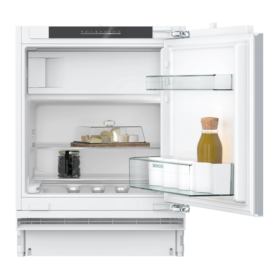 Siemens iQ300 KU22L Series, iQ300 KU22LVFD0G - Fridge-Freezer Manual