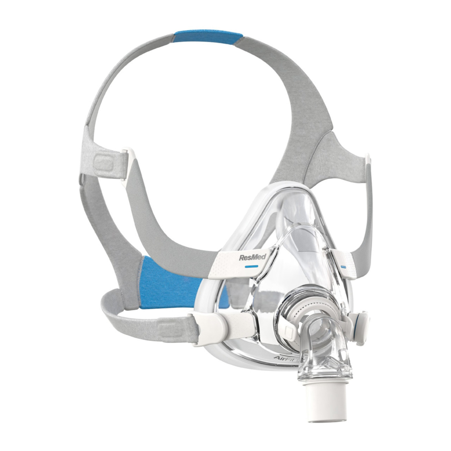 ResMed AirFit F20, AirTouch F20 Manual