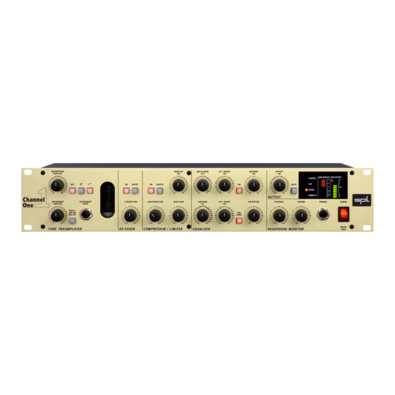 SPL 9945 User Manual