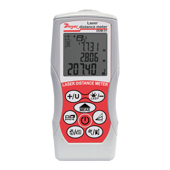 Dwyer Instruments DDM-01 Installation And Operating Instructions
