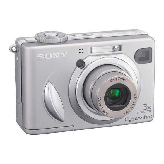 Sony DSC-W5 User's Manual / Troubleshooting