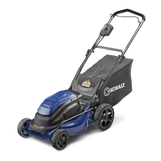 Kobalt electric deals mower parts