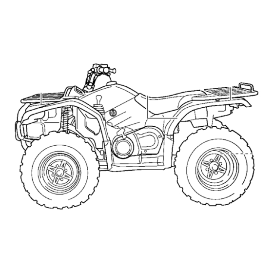 Yamaha GRIZZLY 450 YFM45FGY Manuals