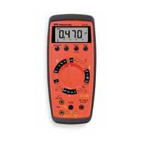 Meterman 33XR User Manual