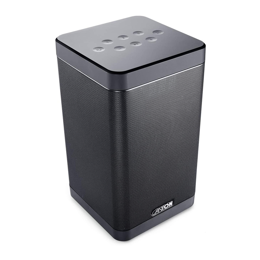Canton Smart Soundbox 3 Operating Instructions Manual