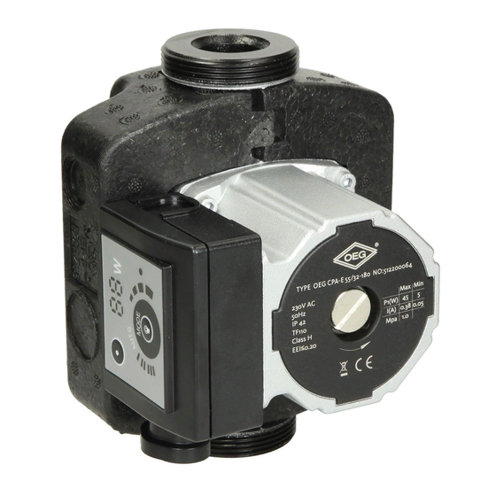 OEG CPA-E Series Manual