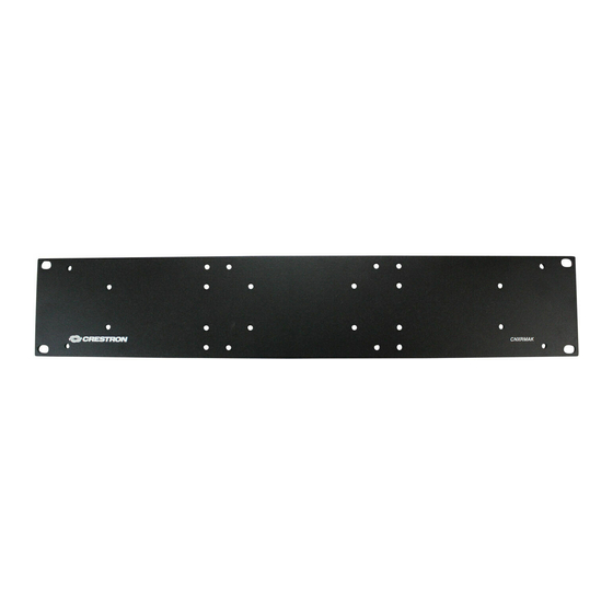 Crestron CNXRMAK Installation Manual