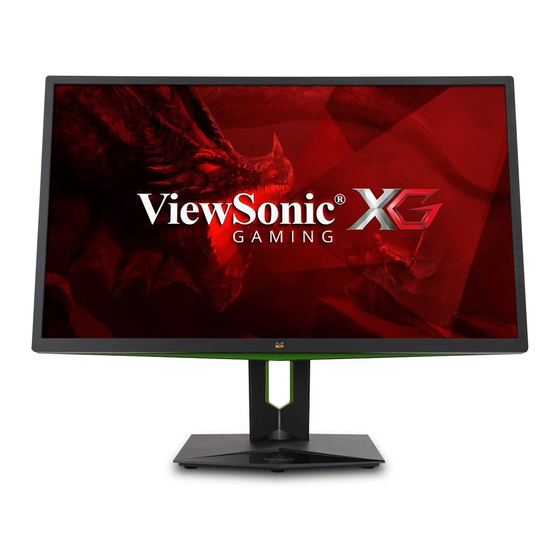 ViewSonic XG2760 User Manual