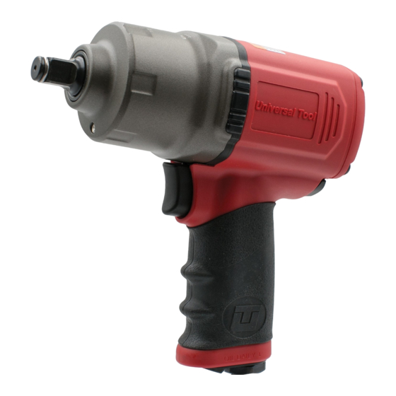 Universal Tool UT8165R General Safety Information & Replacement Parts