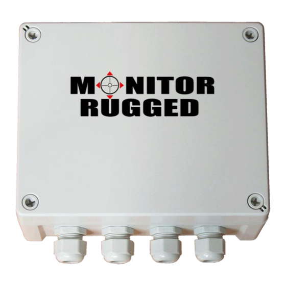 Monitor TAD-260 Installation Instructions & Operating Manual