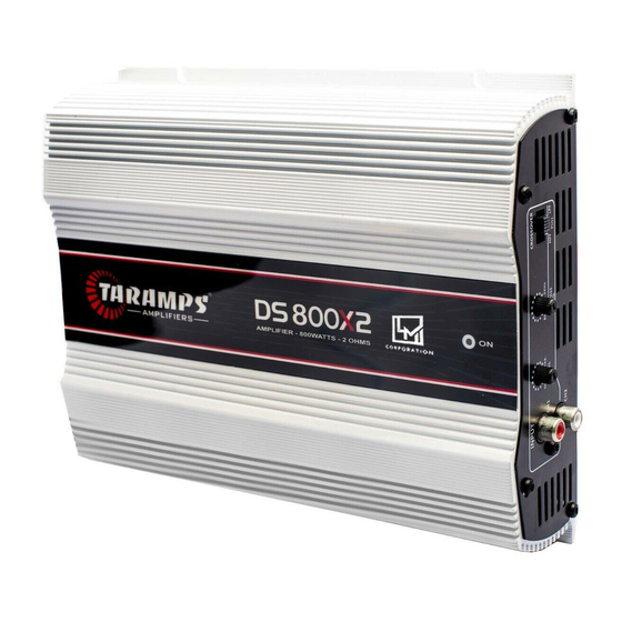 Taramps DS 800 X2 Instruction Manual