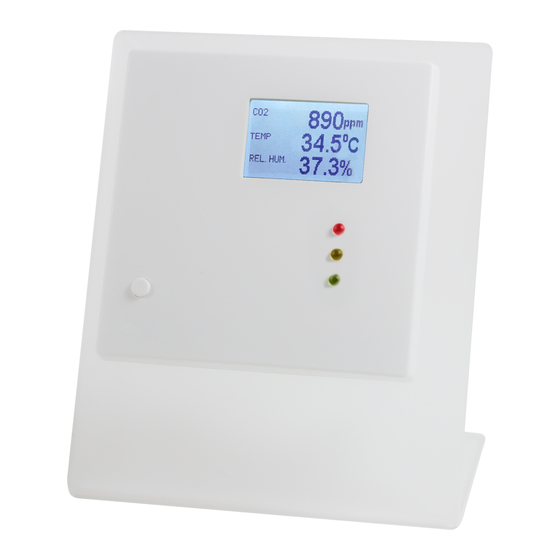 SystemAir 382790 CO2 Traffic Sensor Manuals
