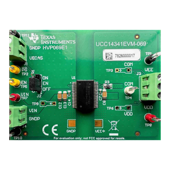 Texas Instruments UCC14341EVM-069 User Manual