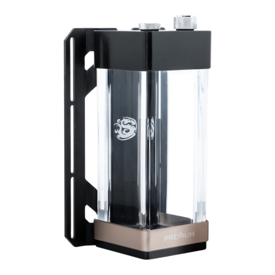 Bitspower Premium Cubiod Reservoir 150 Installation Manual