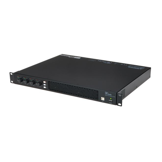 thomann the t.racks DSP 4x4 Amp 4.250 User Manual