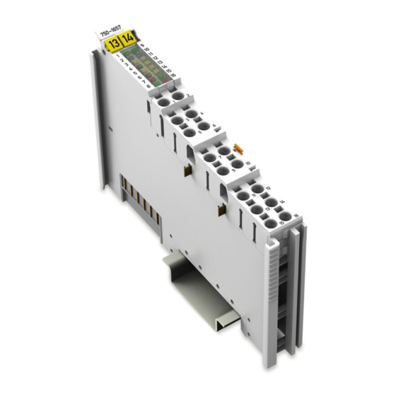 WAGO I/O System 750/753 Product Manual