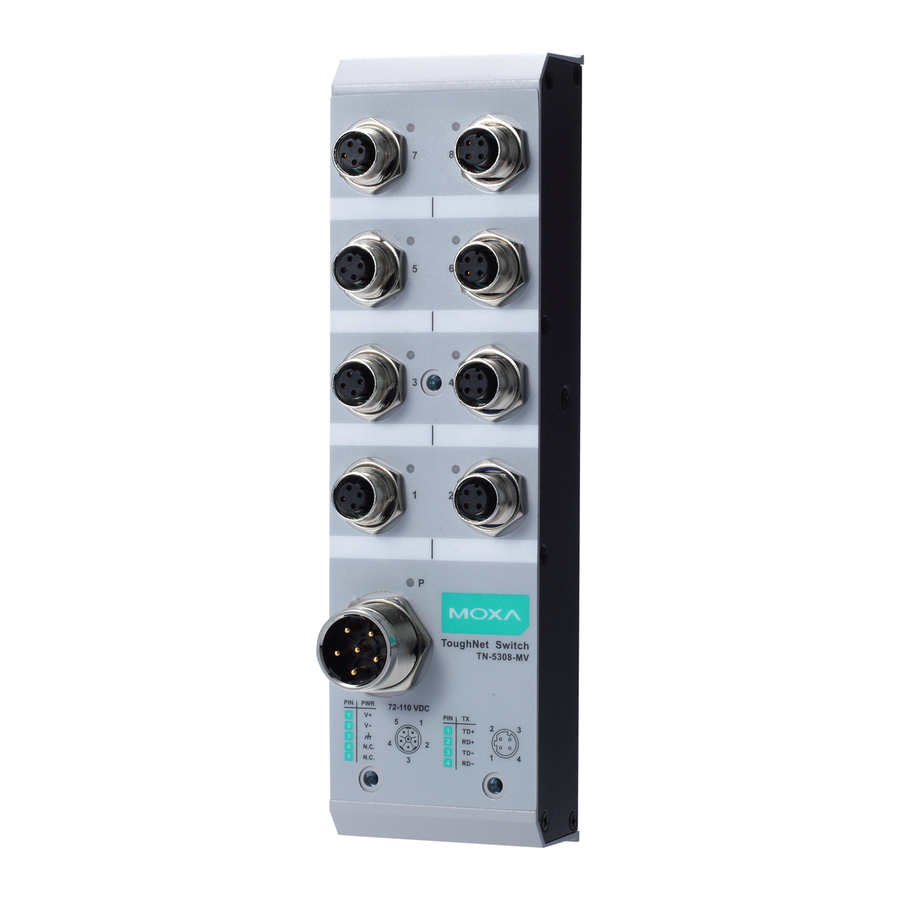 Moxa Technologies TN-5308-LV Installation Manual