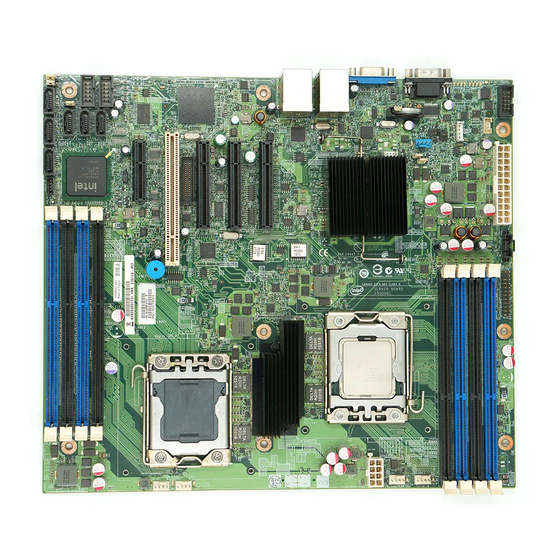 Intel S5500BC Spares Parts List & Configuration Manual