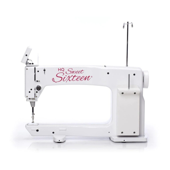 handi quilter HQ Sweet Sixteen User Manual