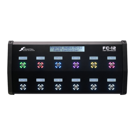 Fractal FC-6 Owner's Manual