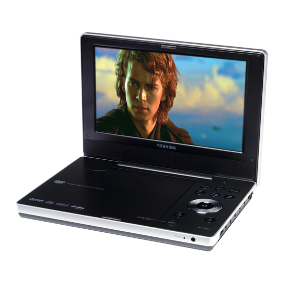 Toshiba SD-P1900 - DivX Certified Portable DVD Player Manuals
